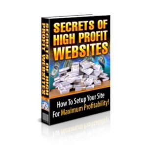 The Secrets to High Profit Websites