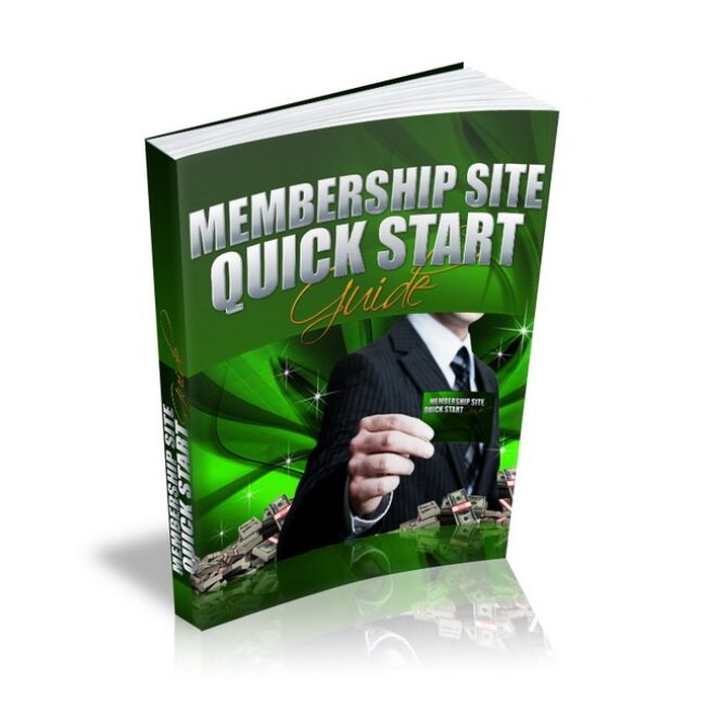 Membership Site Quick Start Guide
